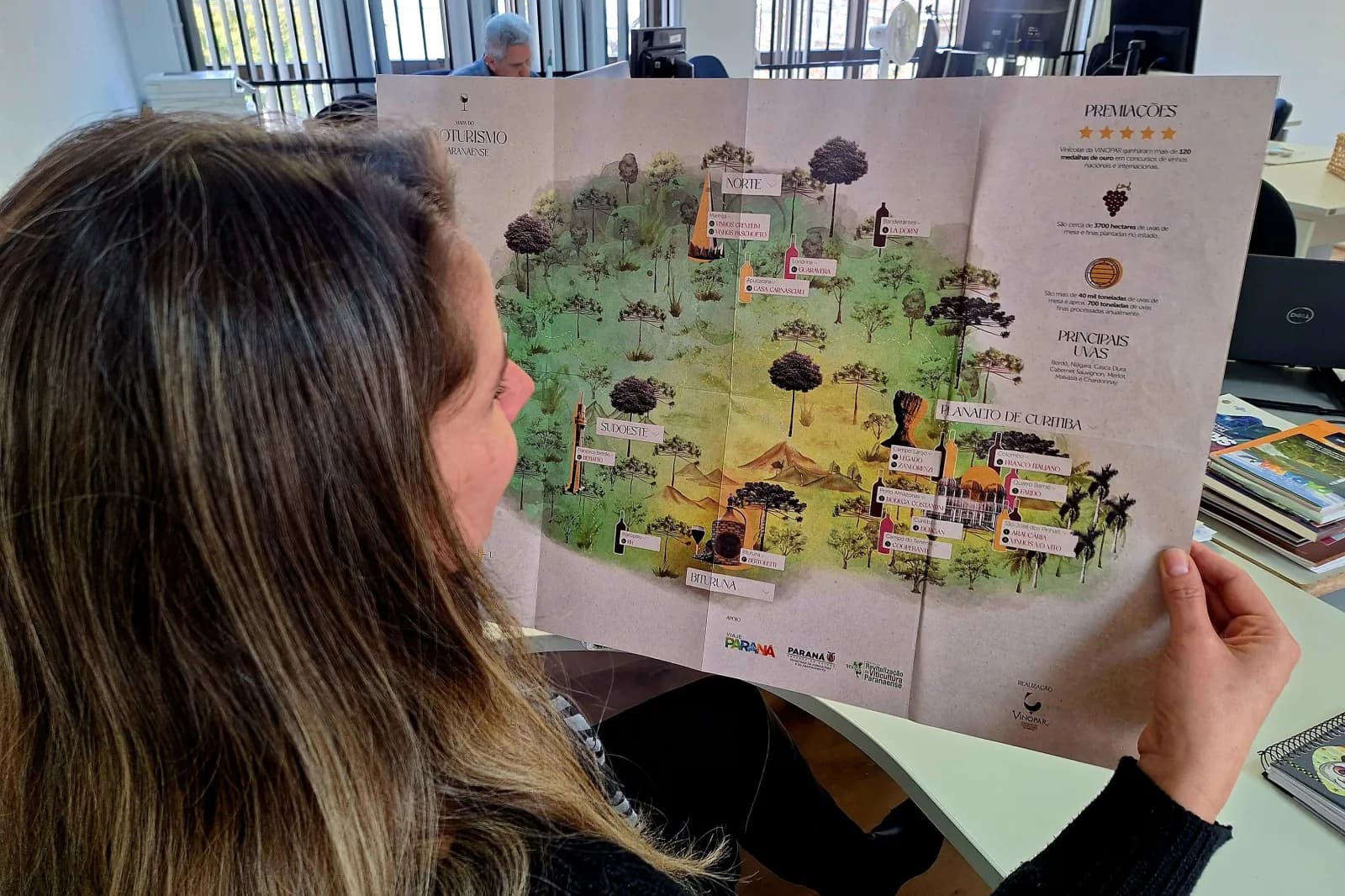 Novo Mapa do Enoturismo Paranaense já está disponível nas versões impressa e online