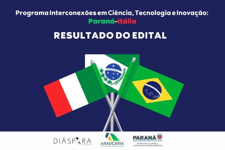 Paraná e Itália: Fundação Araucária divulga projetos para conexão de pesquisadores